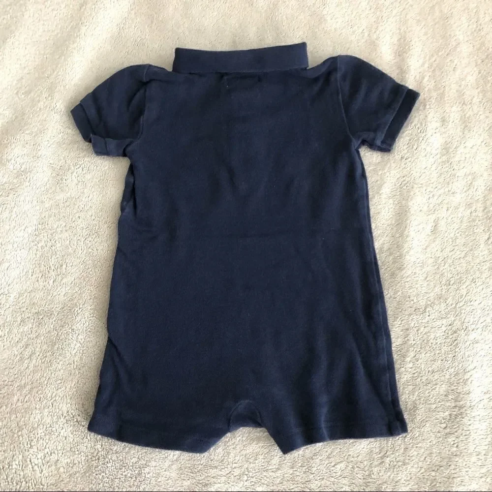 Ralph Lauren Pique Romper Onsie